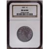 Image 1 : 1853 1C MS66 Brown NGC. N-25, R.1. A thoroughly lustro