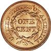 Image 2 : 1855 1C Upright 5s MS66 Red PCGS. N-4, R.1. Pumpkin-go