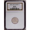 Image 3 : 1858 1C Large Letters MS65 NGC. A bold striking in vir