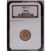 Image 3 : 1858/7 1C MS64 NGC. FS-006, Snow-1. An earlier die sta
