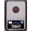 Image 2 : 1869 1C MS66 Red and Brown NGC. Snow-10. The 18 in the
