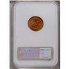 Image 2 : 1905 1C MS66 Red NGC. Fire-red coloration dominates ov