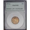 Image 1 : 1911 1C MS65 Red PCGS. Housed in a first generation PC