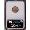 Image 2 : 1912-D 1C MS64 Red NGC. Medium copper-red surfaces rev