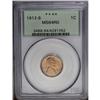 Image 1 : 1912-S 1C MS64 Red PCGS. Light in color with good defi