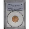 Image 1 : 1919-S 1C MS64 Red PCGS. Orange-gold patination domina