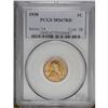 Image 1 : 1930 1C MS67 Red PCGS. Spectacular orange-gold patina