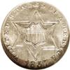 Image 1 : 1857 3CS MS65 NGC. Sharply struck and fully lustrous w