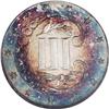 Image 2 : 1862 3CS MS66 NGC. Waves of deep mauve, magenta, and c