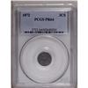 Image 1 : 1872 3CS PR64 PCGS. Deeply toned in blue-gray shades,