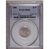 Image 1 : 1880 3CN MS66 PCGS. Satiny and silky-smooth beneath la