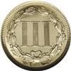 Image 2 : 1865 3CN PR67 NGC. The date is repunched east, with re