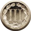 Image 2 : 1865 3CN PR65 Deep Cameo NGC. Unfathomably deep mirror