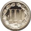 Image 2 : 1867 3CN PR65 Deep Cameo PCGS. An essentially brillian