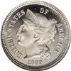 Image 1 : 1869 3CN PR66 S Cameo NGC. Light gold toning graces t