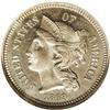 Image 1 : 1869 3CN PR66 Cameo NGC. Nicely contrasted beneath pal