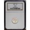 Image 1 : 1889 3CN PR67 NGC. Bright Proof surfaces are nearly un