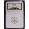 Image 1 : 1882 5C MS66 NGC. Speckles of olive-gray color adhere