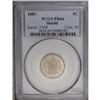 Image 1 : 1883 5C PR66 PCGS. While only modestly reflective, the