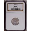 Image 1 : 1891 5C MS66 NGC. Appealing frosty luster. Delicately