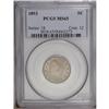 Image 1 : 1893 5C MS65 PCGS. This appealing specimen has light g