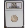 Image 1 : 1896 5C MS64 NGC. Streaky gray-gold surfaces with a ru