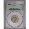 Image 1 : 1894 5C PR66 PCGS. Vibrant orange, lemon, plum, and sk