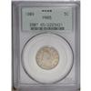 Image 1 : 1909 5C PR65 PCGS. Well struck and pristine, save for