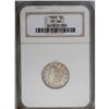 Image 1 : 1909 5C PR66 NGC. Dappled tan-gray patina drifts over