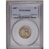 Image 1 : 1927 5C MS66 PCGS. A frosty Premium Gem with rich gold