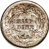 Image 2 : 1864-S H10C MS64 PCGS. A richly frosted near-Gem with