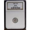 Image 1 : 1868 H10C PR66 NGC. This appealing, flashy Premium Gem