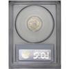 Image 2 : 1837 10C MS62 PCGS. JR-4, R.1. A thin die crack bisect