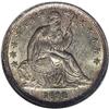 Image 1 : 1838 10C Large Stars MS67 NGC. Vivacious forest-green