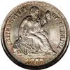 Image 1 : 1877-CC 10C MS66 NGC. Type One Reverse. Awash in ocean