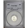 Image 1 : 1883 10C PR66 PCGS. This Legend obverse Liberty Seated