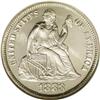 Image 1 : 1883 10C PR68 Cameo NGC. The white on black contrast i