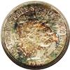 Image 1 : 1907-D 10C MS66 NGC. Splashes of golden-brown and fore