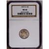 Image 3 : 1907-D 10C MS66 NGC. Splashes of golden-brown and fore