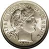 Image 1 : 1911 10C MS67 NGC. Essentially mark-free and possessed