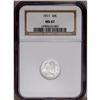 Image 3 : 1911 10C MS67 NGC. Essentially mark-free and possessed