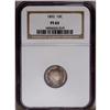 Image 1 : 1892 10C PR65 NGC. Patterns of crimson, antique-gold,
