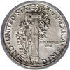 Image 2 : 1916-D 10C AU55 ICG. A smooth silver-gray example with