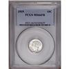 Image 1 : 1919 10C MS66 Full Bands PCGS. Satiny and brilliant th