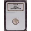 Image 1 : 1919-S 10C MS65 NGC. Central obverse and reverse weakn