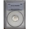 Image 3 : 1921 10C MS65 Full Bands PCGS. The frosty, pristine ap