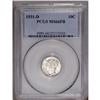 Image 1 : 1931-D 10C MS66 Full Bands PCGS. Frosty white surfaces
