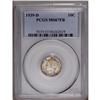 Image 1 : 1939-D 10C MS67 Full Bands PCGS. Each side offers orig
