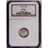 Image 1 : 1936 10C PR66 NGC. The fields show a modicum of reflec