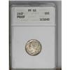 Image 1 : 1937 10C PR65 ANACS. Sharply struck and pristine, with